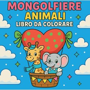 Martin, Chris Mongolfiere Animali Libro da colorare Martin, Chris Mongolfiere Animali Libro da colorare