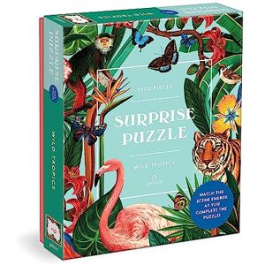 Galison 9780735373280 Jigsaw Puzzle, Wild Tropics Galison 9780735373280 Jigsaw Puzzle, Wild Tropics