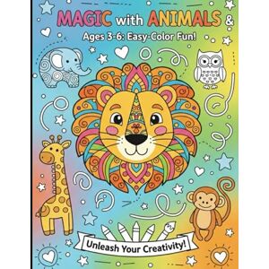 Dubey, Mr. Manoj Kumar Kids Coloring Book- Animals, Mandala Dubey, Mr. Manoj Kumar Kids Coloring Book- Animals, Mandala