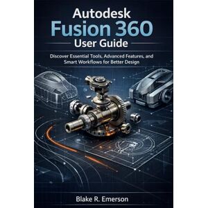 EMERSON, BLAKE R. Autodesk Fusion 360 User Guide: Discover Essential Tools, Advanced Features, and Smart Workflows for Better Design EMERSON, BLAKE R. Autodesk Fusion 360 User Guide: Discover Essential Tools, Advanced Features, and Smart Workflows for Better Design