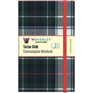 Scotland, Waverley Dress Mackenzie Large Tartan Notebook: 21 x 13cm: Waverley Scotland Tartan Cloth Commonplace Notebook/Journal Scotland, Waverley Dress Mackenzie Large Tartan Notebook: 21 x 13cm: Waverley Scotland Tartan Cloth Commonplace Notebook/Journal