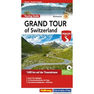 Roland Hallwag Reiseführer Grand Tour of Switzerland Touring Guide, deutsche Ausgabe: Ein umfassender Guide zu den spektakulärsten Sehenswürdigkeiten der Schweiz. Mit Tipps, Must-Sees und Karten Roland Hallwag Reiseführer Grand Tour of Switzerland Touring Guide, deutsche Ausgabe: Ein umfassender Guide zu den spektakulärsten Sehenswürdigkeiten der Schweiz. Mit Tipps, Must-Sees und Karten