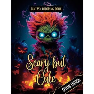 I., Elina Fantasy Coloring Book Scary but Cute Special Edition: Halloween Coloring Pages of Sweet and Creepy Monsters For Adults and Teens (The Enchanting World of Halloween Coloring Books) I., Elina Fantasy Coloring Book Scary but Cute Special Edition: Halloween Coloring Pages of Sweet and Creepy Monsters For Adults and Teens (The Enchanting World of Halloween Coloring Books)