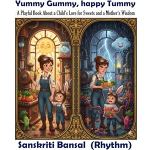Bansal (Rhythm), Sanskriti Yummy Gummy, Happy Tummy: "A Delightful Rhyme Teaching Kids About Healthy Choices and a Parent's Love Bansal (Rhythm), Sanskriti Yummy Gummy, Happy Tummy: "A Delightful Rhyme Teaching Kids About Healthy Choices and a Parent's Love