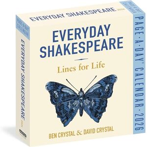 Crystal, Ben Everyday Shakespeare: Lines for Life Page-A-Day® Calendar 2026 Crystal, Ben Everyday Shakespeare: Lines for Life Page-A-Day® Calendar 2026