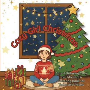 Coloring Studio, M.P. Cozy Girl Christmas: The Cute and Relaxing Festive Colouring Book for Kids and Adults; Coloring Studio, M.P. Cozy Girl Christmas: The Cute and Relaxing Festive Colouring Book for Kids and Adults;
