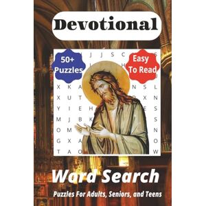 Puzzle Books, ATK Devotional Word Search Puzzle Book: Word Searches with Easy-to-Read Print about Devotion, Faith, Bible, Church, and More 6x9 inches, 110 pages 50+ ... for Celebrations, Christmas, and Holidays. Puzzle Books, ATK Devotional Word Search Puzzle Book: Word Searches with Easy-to-Read Print about Devotion, Faith, Bible, Church, and More 6x9 inches, 110 pages 50+ ... for Celebrations, Christmas, and Holidays.