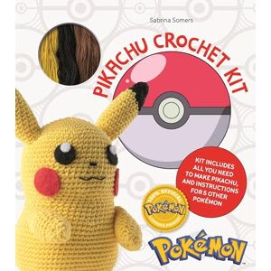 Somers, Sabrina Pokémon Crochet Pikachu Kit: Kit includes materials to make Pikachu and instructions for 5 other Pokémon (Pokémon Crafts) Somers, Sabrina Pokémon Crochet Pikachu Kit: Kit includes materials to make Pikachu and instructions for 5 other Pokémon (Pokémon Crafts)