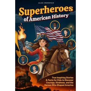 Donovan, Alex Superheroes of American History: True Inspiring Stories and Facts for Kids to Discover Courage, Kindness, and the Heroes Who Shaped America Donovan, Alex Superheroes of American History: True Inspiring Stories and Facts for Kids to Discover Courage, Kindness, and the Heroes Who Shaped America