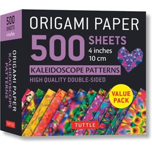 Tuttle Publishing Origami Paper 500 sheets Kaleidoscope Patterns 4 (10 cm): Tuttle Origami Paper: Double-Sided Origami Sheets Printed with 12 Different Colorful Patterns Tuttle Publishing Origami Paper 500 sheets Kaleidoscope Patterns 4 (10 cm): Tuttle Origami Paper: Double-Sided Origami Sheets Printed with 12 Different Colorful Patterns