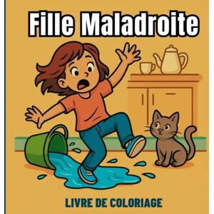 Editions, Amgrimat Fille Maladroite Livre de coloriage: Des scènes amusantes à colorier pour trouver le calme, pour petits et grands Editions, Amgrimat Fille Maladroite Livre de coloriage: Des scènes amusantes à colorier pour trouver le calme, pour petits et grands