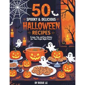 Le, Rosie 50 Spooky & Delicious Halloween Recipes: Easy & Fun Halloween Cookbook for Kids and Adults. Creepy Party Food Ideas, Themed Desserts, and Drinks for a Magical Halloween Night Le, Rosie 50 Spooky & Delicious Halloween Recipes: Easy & Fun Halloween Cookbook for Kids and Adults. Creepy Party Food Ideas, Themed Desserts, and Drinks for a Magical Halloween Night