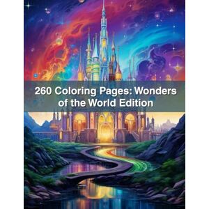 J. Sykes, Gary 260 Coloring Pages: Wonders of the World Edition: Educational and Entertaining World Travel Book for Kids & Adults J. Sykes, Gary 260 Coloring Pages: Wonders of the World Edition: Educational and Entertaining World Travel Book for Kids & Adults