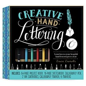 Lavender, Laura Creative Hand Lettering Kit: Learn to create beautiful hand-lettered pieces of art Lavender, Laura Creative Hand Lettering Kit: Learn to create beautiful hand-lettered pieces of art