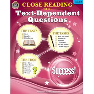 Foster, Ruth 0 Close Reading With Text-Dependent Questions: Grade 5 Foster, Ruth 0 Close Reading With Text-Dependent Questions: Grade 5
