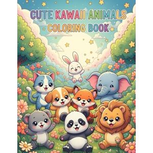 Colors, Jhon Cute Kawaii Animals Coloring Book for Kids & Adults: Adorable Animal Friends to Color and Relax (Cute Kawaii Coloring Books for Kids, Teens & Adults) Colors, Jhon Cute Kawaii Animals Coloring Book for Kids & Adults: Adorable Animal Friends to Color and Relax (Cute Kawaii Coloring Books for Kids, Teens & Adults)