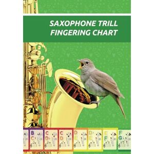 Winter, Helen Saxophone Trill Fingering Chart (Colorful Saxophone Fingering Charts) Winter, Helen Saxophone Trill Fingering Chart (Colorful Saxophone Fingering Charts)
