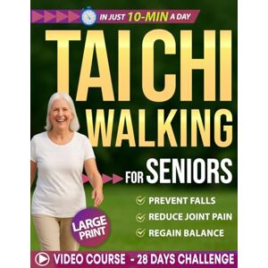 Fit, Longevi Tai Chi Walking for Seniors: Feel Younger with Simple Daily Walking Routines to Improve Balance, Reduce Fall Risk, Build Strength & Sharpen Your Mind ... Video Support (Tai Chi for Seniors (2026)) Fit, Longevi Tai Chi Walking for Seniors: Feel Younger with Simple Daily Walking Routines to Improve Balance, Reduce Fall Risk, Build Strength & Sharpen Your Mind ... Video Support (Tai Chi for Seniors (2026))