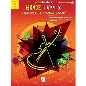 Various Gradebusters Grade 1 Violin 15 awesome solos from ABBA to Aladdin Various Gradebusters Grade 1 Violin 15 awesome solos from ABBA to Aladdin