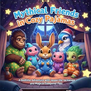 Hayes, Daniel Mythical Friends in Cozy Pajamas: A Bedtime Adventure with Jasper the Jackalope and Magical Sleepover Pals (The Friendly Cryptid Collection) Hayes, Daniel Mythical Friends in Cozy Pajamas: A Bedtime Adventure with Jasper the Jackalope and Magical Sleepover Pals (The Friendly Cryptid Collection)