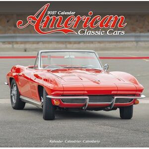 Avonside Publishing Ltd American Classic Cars 2027 Calendar Square Wall Calendar Car Enthusiast Gift Plastic Free Packaging by Avonside Publishing Avonside Publishing Ltd American Classic Cars 2027 Calendar Square Wall Calendar Car Enthusiast Gift Plastic Free Packaging by Avonside Publishing