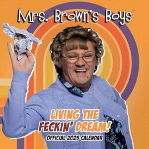 Danilo Promotions LTD 2025 Calendar Mrs Brown's Boys Month to View Square Calendar Official Product Danilo Promotions LTD 2025 Calendar Mrs Brown's Boys Month to View Square Calendar Official Product