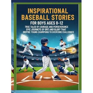 Gridiron, J.C. Inspirational Baseball Stories for Boys Ages 8-12—True Tales of Courage and Perseverance from Legendary Athletes: Epic Journeys of Grit and Glory That Inspire Young Champions to Overcome Challenges Gridiron, J.C. Inspirational Baseball Stories for Boys Ages 8-12—True Tales of Courage and Perseverance from Legendary Athletes: Epic Journeys of Grit and Glory That Inspire Young Champions to Overcome Challenges