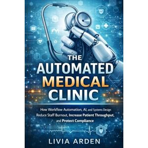 Arden, Livia The Automated Medical Clinic: A Comprehensive Guide: How Workflow Automation, AI, and Systems Design Reduce Staff Burnout, Increase Patient Throughput, and Protect Compliance Arden, Livia The Automated Medical Clinic: A Comprehensive Guide: How Workflow Automation, AI, and Systems Design Reduce Staff Burnout, Increase Patient Throughput, and Protect Compliance