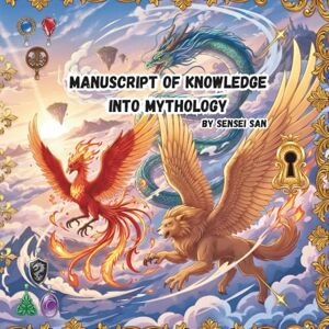 San, Sensei Manuscript Of Knowledge Into Mythology: 8.5 x 8.5 inches, bestiary, encyclopaedia, into mythology, creatures, persons, destinations, locations, greek, ... chinese, norse, african,arabian,american San, Sensei Manuscript Of Knowledge Into Mythology: 8.5 x 8.5 inches, bestiary, encyclopaedia, into mythology, creatures, persons, destinations, locations, greek, ... chinese, norse, african,arabian,american