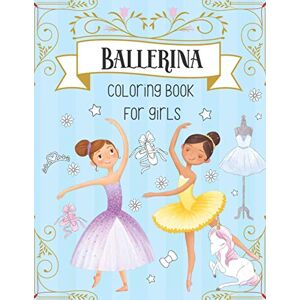 Books, Blue Menagerie Ballerina Coloring Book For Girls: Dancer Gifts For Kids Ages 4-8 Includes 30 Color-In Illustrations Featuring Ballet Shoes, Ballerinas, Tutus, Dresses, Flowers, Bows And More! Books, Blue Menagerie Ballerina Coloring Book For Girls: Dancer Gifts For Kids Ages 4-8 Includes 30 Color-In Illustrations Featuring Ballet Shoes, Ballerinas, Tutus, Dresses, Flowers, Bows And More!