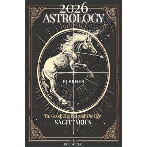 Social, KOL 2026 Astrology: The Good, The Bad And The Ugly – Sagittarius Planner Edition: Yearly and Monthly Astrology Journal: Zodiac Signs, Moon Phases, Planetary Transits & Goal Setting Guide Social, KOL 2026 Astrology: The Good, The Bad And The Ugly – Sagittarius Planner Edition: Yearly and Monthly Astrology Journal: Zodiac Signs, Moon Phases, Planetary Transits & Goal Setting Guide