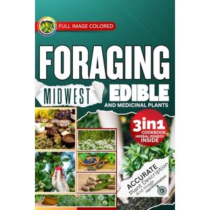 J Miles, Rocco Foraging Midwest Edible and Medicinal Plants: Easiest Guide with In-Depth Profiles on Identifying, Harvesting, and Using Native Wild Plants of the Heartland of United States J Miles, Rocco Foraging Midwest Edible and Medicinal Plants: Easiest Guide with In-Depth Profiles on Identifying, Harvesting, and Using Native Wild Plants of the Heartland of United States