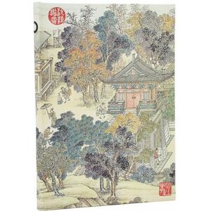 Paperblanks Golden Age of Prosperity (An Era in Jinling) Midi Lined Hardcover Journal (Elastic Band Closure) Paperblanks Golden Age of Prosperity (An Era in Jinling) Midi Lined Hardcover Journal (Elastic Band Closure)