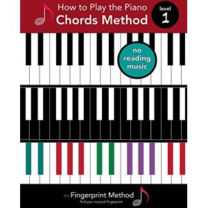 Fingerprint Music How to Play the Piano: Chords Method, Level 1 (The Fingerprint Method) Fingerprint Music How to Play the Piano: Chords Method, Level 1 (The Fingerprint Method)