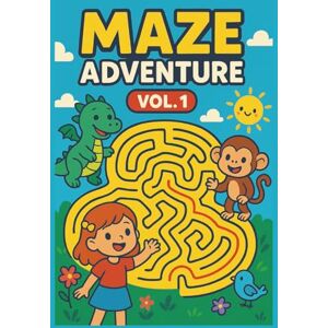 Publishing, JC Maze Adventure Vol. 1: Fun & Easy Mazes for Kids Ages 4–6: Playful Path-Finding Puzzles to Boost Focus, Logic & Early Learning Skills — Over 170 ... Gift for Vacations , Holidays & Relaxation Publishing, JC Maze Adventure Vol. 1: Fun & Easy Mazes for Kids Ages 4–6: Playful Path-Finding Puzzles to Boost Focus, Logic & Early Learning Skills — Over 170 ... Gift for Vacations , Holidays & Relaxation