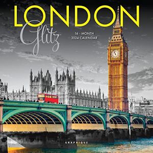 Graphique 2024 London Glitz Mini Wall Calendar 7” x 7” Thick Paper Home & Office Organizer Large Monthly Grid 3 Languages & Marked Holidays 4 Month Preview Page for 2025 Graphique 2024 London Glitz Mini Wall Calendar 7” x 7” Thick Paper Home & Office Organizer Large Monthly Grid 3 Languages & Marked Holidays 4 Month Preview Page for 2025