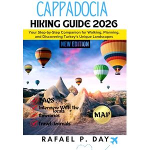 DAY, RAFAEL P. CAPPADOCIA HIKING GUIDE 2026: Your Step-by-Step Companion for Walking, Planning, and Discovering Turkey’s Unique Landscapes DAY, RAFAEL P. CAPPADOCIA HIKING GUIDE 2026: Your Step-by-Step Companion for Walking, Planning, and Discovering Turkey’s Unique Landscapes