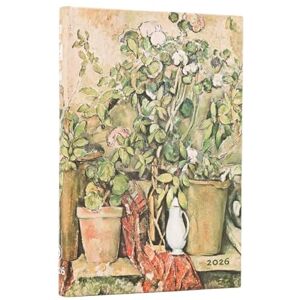 Paperblanks 2026 Cezanne's Terracotta Pots and Flowers Mini 12-month Verso Hardcover Flexi Dayplanner 2026 (Elastic Band Closure) Paperblanks 2026 Cezanne's Terracotta Pots and Flowers Mini 12-month Verso Hardcover Flexi Dayplanner 2026 (Elastic Band Closure)