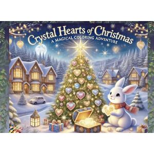 Badalian, Mrs Evelina Crystal Hears of Christmas Coloring Book: A Magical Coloring Adventure Badalian, Mrs Evelina Crystal Hears of Christmas Coloring Book: A Magical Coloring Adventure