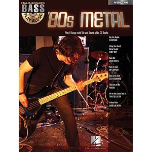 Hal Leonard Publishing Corporation '80s Metal: Bass Play-Along Volume 16 (Bass Play-along, 16) Hal Leonard Publishing Corporation '80s Metal: Bass Play-Along Volume 16 (Bass Play-along, 16)
