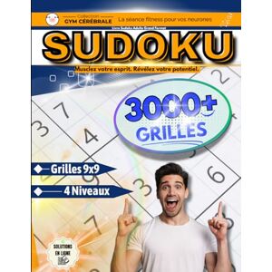 JEQ, Editions Livre Sudoku Adulte Grand Format: Carnet de 3000+ Grilles 9x9 – 4 Niveaux Solutions en Ligne Jeux de Logique pour Stimuler l'Esprit- Exerce ... Musclez votre esprit. Révélez votre potentiel JEQ, Editions Livre Sudoku Adulte Grand Format: Carnet de 3000+ Grilles 9x9 – 4 Niveaux Solutions en Ligne Jeux de Logique pour Stimuler l'Esprit- Exerce ... Musclez votre esprit. Révélez votre potentiel