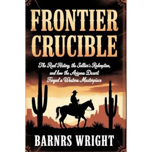 WRIGHT, BARNES Frontier Crucible: The Real History, the Soldier’s Redemption, and How the Arizona Desert Forged a Western Masterpiece WRIGHT, BARNES Frontier Crucible: The Real History, the Soldier’s Redemption, and How the Arizona Desert Forged a Western Masterpiece