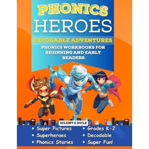 Free, Adam Phonics Heroes Decodable Adventures: Phonics Workbook for Beginning and Early Readers in Kindergarten and First Grade Silent E Rule (Phonics Heroes Decodable Books) Free, Adam Phonics Heroes Decodable Adventures: Phonics Workbook for Beginning and Early Readers in Kindergarten and First Grade Silent E Rule (Phonics Heroes Decodable Books)