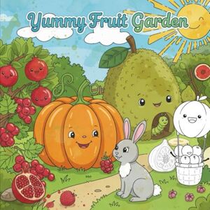 ColoringBook, Double Vision Yummy Fruit Garden Coloring Book: Double the Fun with 104 Images! A Creative Coloring and Inspiration Book for Toddlers and Kids Ages 3-5 ColoringBook, Double Vision Yummy Fruit Garden Coloring Book: Double the Fun with 104 Images! A Creative Coloring and Inspiration Book for Toddlers and Kids Ages 3-5