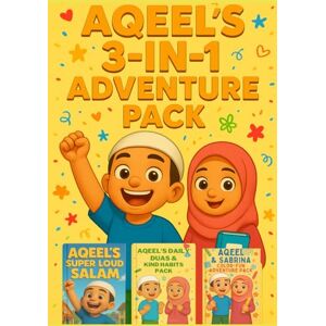 Athan, MK AQEEL'S 3-IN-1 ADVENTURE PACK: Includes “Super Loud Salam” Story, Daily Duas Journal & Sabrina’s Coloring Fun Athan, MK AQEEL'S 3-IN-1 ADVENTURE PACK: Includes “Super Loud Salam” Story, Daily Duas Journal & Sabrina’s Coloring Fun
