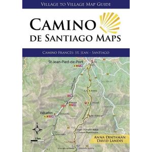 Dintaman, Anna Camino De Santiago Maps: Camino Frances: St Jean Santiago Dintaman, Anna Camino De Santiago Maps: Camino Frances: St Jean Santiago