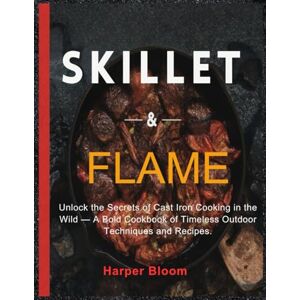 Bloom, Harper Skillet & Flame: Unlock the Secrets of Cast Iron Cooking in the Wild — A Bold Cookbook of Timeless Outdoor Techniques and Recipes Bloom, Harper Skillet & Flame: Unlock the Secrets of Cast Iron Cooking in the Wild — A Bold Cookbook of Timeless Outdoor Techniques and Recipes