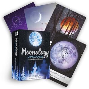 Boland, Yasmin Moonology Oracle Cards: A 44-Card Moon Astrology Oracle Deck and Guidebook Boland, Yasmin Moonology Oracle Cards: A 44-Card Moon Astrology Oracle Deck and Guidebook