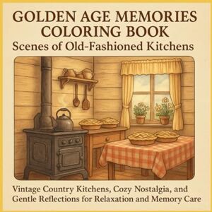 Colors, Yesterday's Golden Age Memories Coloring Book — Scenes of Old-Fashioned Kitchens: Vintage Country Kitchens, Cozy Nostalgia, and Gentle Reflections for Relaxation ... Reflection Books for Seniors and Caregivers) Colors, Yesterday's Golden Age Memories Coloring Book — Scenes of Old-Fashioned Kitchens: Vintage Country Kitchens, Cozy Nostalgia, and Gentle Reflections for Relaxation ... Reflection Books for Seniors and Caregivers)