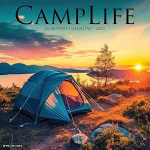 Willow Creek Press Camplife 2026 Wall Calendar Willow Creek Press Camplife 2026 Wall Calendar